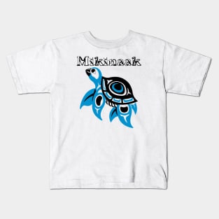 Snapping Turtle (Mikinaak) Kids T-Shirt